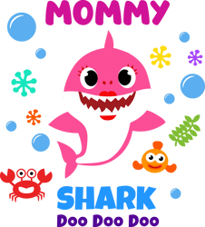 baby shark svg, baby shark cricut svg, mommy shark clipart file cut digital download
