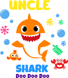 baby shark svg, uncle shark cricut svg, uncle shark clipart file cut digital download