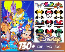 disney holiday svg bundle digital download - 242 designs - 730 files bundle