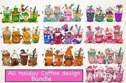 holiday coffee design bundle graphic