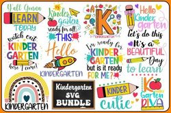 kindergarten svg design bundle graphic