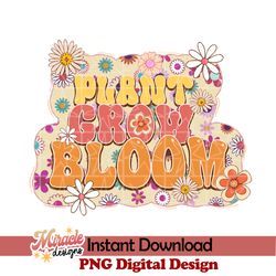 plant grow bloom sublimation