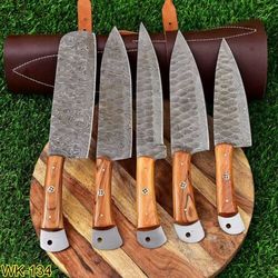 knife set, kitchen knives,camping knife, handmade knife, handforged knife set, chef knife set, handmade custom knife