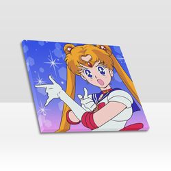 sailor moon frame canvas, wall art home decor