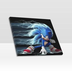 sonic frame canvas, wall art home decor