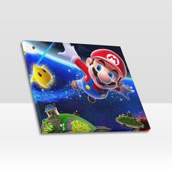 mario frame canvas, wall art home decor