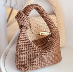 diy crochet bag, melanie crochet bag video tutorial, step by step video crochet bg, crochet bag kit, pdf pattern