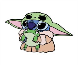 stitch costume yoda svg, disney svg, stitch svg, yoda svg, baby yoda svg, stitch costume svg, disneyland svg, disney mov