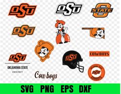 oklahoma state football team svg, oklahoma state svg, logo bundle instant download