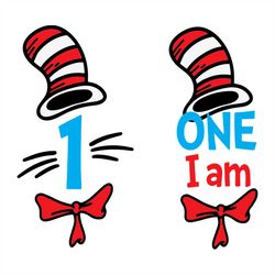 dr seuss thing one i am svg, dr seuss svg, seuss svg, dr seuss gifts, dr seuss shirt, cat in the hat svg, thing 1 thing