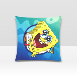 spongebob pillow case (2 sided print)