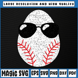 baseball easter egg svg png, easter svg, baseball svg, easter bunny svg, digital download