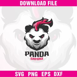 panda gaming logo png, panda logo png, bear logo png, gaming logo, logo brand png, pink logo png - instant down