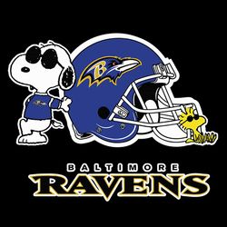 baltimore ravens snoopy svg, cricut file, clipart, football svg, nfl svg, sport svg, cool svg, love football svg, png, e