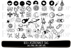 100 cute astronaut svg bundle space svg , dxf  ,eps , png , jpg , digital download