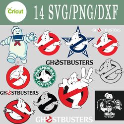 ghostbusters svg, ghostbusters bundle svg, png, dxf, cutting file, svg files for cricut, silhouette