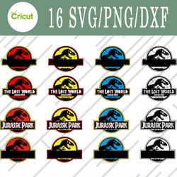 jurassic park svg, jurassic park bundle svg, png, dxf, cutting file, svg files for cricut, silhouette