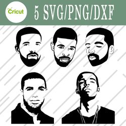 drake graham svg, drake graham bundle svg, png, dxf, cutting file, svg files for cricut, silhouette