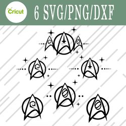 star trek svg, star trek bundle svg, png, dxf, cutting file, svg files for cricut, silhouette