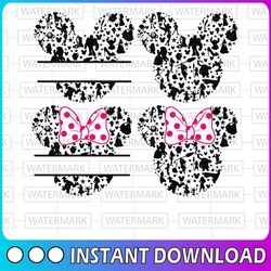 mickey head characters svg, mickey head svg, mickey svg, minnie svg, disney bundle svg, svg files, svg files for cricut,