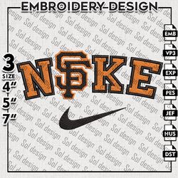 san francisco giants embroidery designs, mlb embroidery files, mlb giants, machine embroidery pattern, digital download