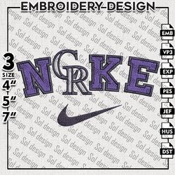 colorado rockies embroidery designs, mlb embroidery files, mlb rockies, machine embroidery pattern, digital download