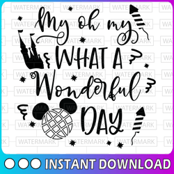 disney valentine's day svg disney hearts png my oh my what a wonderful day svg disney castle svg disney svg commercial u