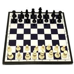 international chess set with magnet and sato box 31x31cm free tangram puzzle