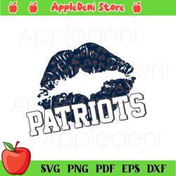 leopard pattern lips new england patriots svg, sport svg, new england patriots lips