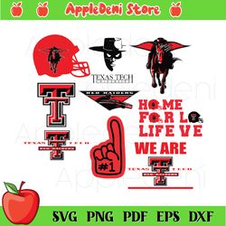 texas tech bundle svg, sport svg, texas tech red raiders football svg, ncaa svg