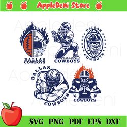 dallas cowboy football team svg bundle, sport svg, dallas cowboy svg, football team svg, nfl