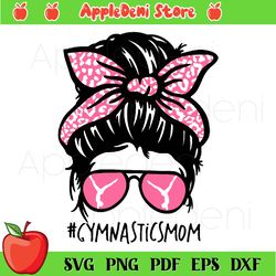 gymnastics mom svg, gymnastics cheer mom svg, sport svg