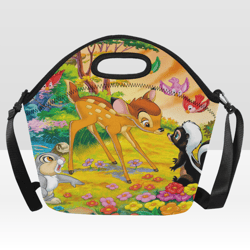 bambi neoprene lunch bag, lunch box