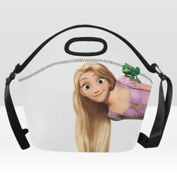 tangled neoprene lunch bag, lunch box