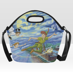 peter pan neoprene lunch bag, lunch box