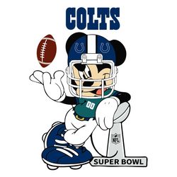 mickey mouse indianapolis colts svg, sport svg, indianapolis colts svg, colts nfl svg, colts football team, indianapolis