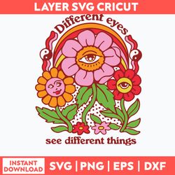 Different Eyes See Didfferent Things  Svg, Png Dxf Eps File