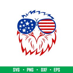 American Eagle Sunglasses, American Eagle Sunglasses Svg, 4th of July Svg, Patriotic Svg, Independence Day Svg, USA Svg,