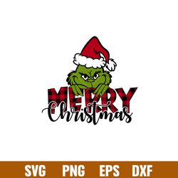 merry christmas grinch, merry christmas grinch svg, grinch face christmas svg, grinch merry christmas svg, png,eps, dxf