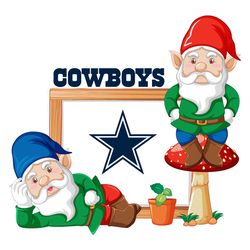 gnome with dallas cowboys svg, sport svg, cowboys svg, dallas svg, super bowl svg, dallas football, cowboys fan, nfl tea