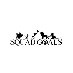 the lion king squad goals svg, disney svg, the lion king character svg, lion svg, disney lion svg, simba svg, rafiki svg