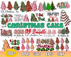 christmas tree cake bundle svg, christmas cake svg, christmas tree svg, christmas svg