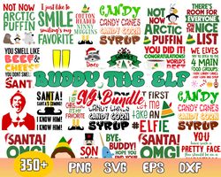 buddy the elf bundle svg, buddy the elf svg, elf christmas svg, png dxf eps file