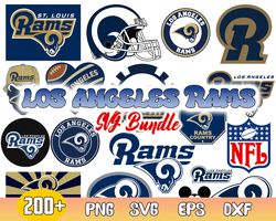 los angerles rams bundle svg, los angerles rams svg, nfl team svg, football svg, sport svg