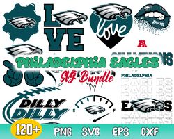 philadelphia eagles  bundle svg, philadelphia eagles svg, nfl team svg, football svg, sport svg