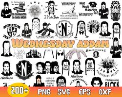 wednesday bundle png, wednesday addams png, addams family png, instant dowload