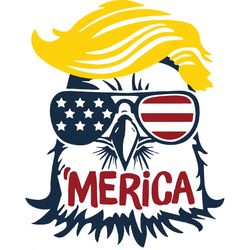 bald eagle merica svg, independence day svg, merica, 4th of july svg,4th of july, patriotic,glasses usa flag, happy inde