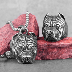 bulldog necklace. dog jewellery. bulldog charm pendant. dog lover gift. fashion animal necklace.