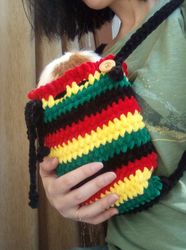 rasta small pet carrier, pet carrier, guinea pig carrier