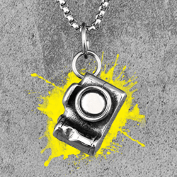 camera necklace stainless steel photographer pendant necklace camera jewelry charm camera photography necklace tiny gift